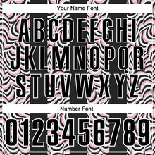 Загрузить изображение в средство просмотра галереи, Custom Black Light Pink-White 3D Bowling Geometric Shape Performance Polo Shirt