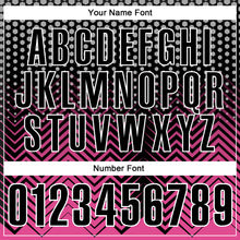 Загрузить изображение в средство просмотра галереи, Custom Black Pink-Gray 3D Bowling Geometric Shape Performance Polo Shirt