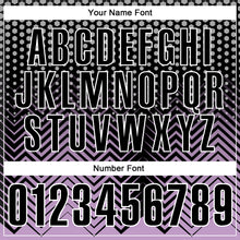 Загрузить изображение в средство просмотра галереи, Custom Black Light Purple-Gray 3D Bowling Geometric Shape Performance Polo Shirt