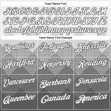 Laden Sie das Bild in den Galerie-Viewer, Custom White Steel Gray 3D Pattern Design Gradient Square Shape Performance Polo Shirt