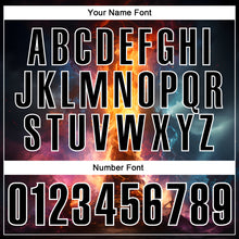 Загрузить изображение в средство просмотра галереи, Custom Navy Black-White 3D Bowling Burning Flame Performance Polo Shirt