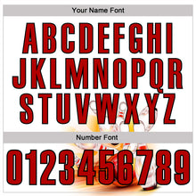 Charger l'image dans la galerie, Custom White Red-Black 3D Bowling Performance Polo Shirt