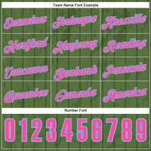 Загрузить изображение в средство просмотра галереи, Custom Green Pink-Light Blue 3D Cornhole Performance Polo Shirt