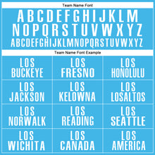 Laden Sie das Bild in den Galerie-Viewer, Custom Sky Blue White-Black 3D Pattern Design Animal Swan Performance Polo Shirt