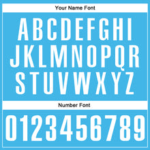 Laden Sie das Bild in den Galerie-Viewer, Custom Sky Blue White-Black 3D Pattern Design Animal Bull Performance Polo Shirt