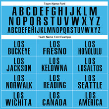 Laden Sie das Bild in den Galerie-Viewer, Custom Sky Blue Black-White 3D Pattern Design Animal Tiger Performance Polo Shirt