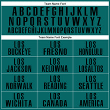 Laden Sie das Bild in den Galerie-Viewer, Custom Teal Black-White 3D Pattern Design Animal Tiger Performance Polo Shirt