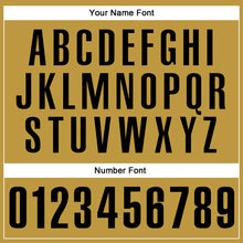 Laden Sie das Bild in den Galerie-Viewer, Custom Old Gold Black-White 3D Pattern Design Animal Tiger Performance Polo Shirt