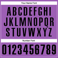 Laden Sie das Bild in den Galerie-Viewer, Custom Medium Purple Black-White 3D Pattern Design Animal Leopard Performance Polo Shirt