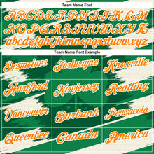 Загрузить изображение в средство просмотра галереи, Custom Green Bay Orange-White 3D St. Patrick's Day Shamrock Performance Polo Shirt