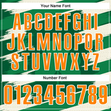 Загрузить изображение в средство просмотра галереи, Custom Green Bay Orange-White 3D St. Patrick's Day Shamrock Performance Polo Shirt