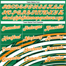 Загрузить изображение в средство просмотра галереи, Custom Green Bay Orange-Black 3D St. Patrick's Day Shamrock Performance Polo Shirt