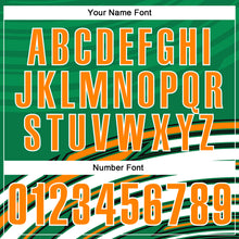 Загрузить изображение в средство просмотра галереи, Custom Green Bay Orange-Black 3D St. Patrick's Day Shamrock Performance Polo Shirt