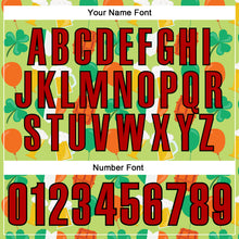 Загрузить изображение в средство просмотра галереи, Custom Green Red-Black 3D St. Patrick's Day Shamrock Beer Performance Polo Shirt