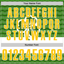 Загрузить изображение в средство просмотра галереи, Custom Green Yellow-White 3D St. Patrick's Day Shamrock Performance Polo Shirt