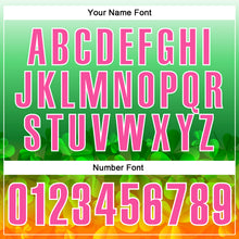 Загрузить изображение в средство просмотра галереи, Custom Green Pink-White 3D St. Patrick's Day Shamrock Performance Polo Shirt