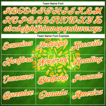 Загрузить изображение в средство просмотра галереи, Custom Green Bay Orange-White 3D St. Patrick's Day Shamrock Performance Polo Shirt