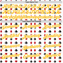 Charger l'image dans la galerie, Custom White Gold 3D Gambling Poker Performance Polo Shirt