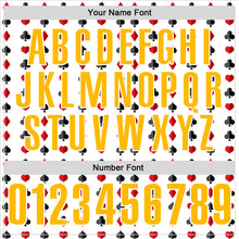 Charger l'image dans la galerie, Custom White Gold 3D Gambling Poker Performance Polo Shirt