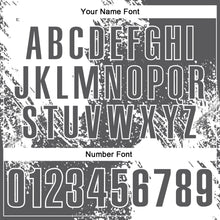 Charger l'image dans la galerie, Custom White Steel Gray 3D Pattern Design Abstract Brush Stroke Performance Polo Shirt