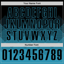 Load image into Gallery viewer, Custom Black Panther Blue 3D Gradient Square Shape Performance Polo Shirt