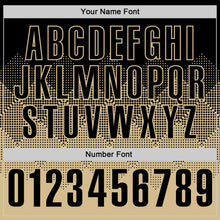 Load image into Gallery viewer, Custom Black Vegas Gold 3D Gradient Square Shape Performance Polo Shirt