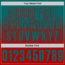 Загрузить изображение в средство просмотра галереи, Custom Teal Red 3D Gradient Square Shape Performance Polo Shirt