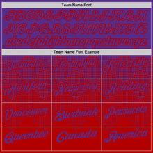 Загрузить изображение в средство просмотра галереи, Custom Purple Red 3D Gradient Square Shape Performance Polo Shirt