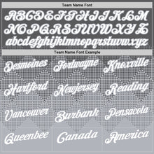 Загрузить изображение в средство просмотра галереи, Custom Steel Gray White-Gray 3D Gradient Square Shape Performance Polo Shirt