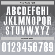 Загрузить изображение в средство просмотра галереи, Custom Steel Gray White-Gray 3D Gradient Square Shape Performance Polo Shirt