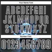 Load image into Gallery viewer, Custom Steel Gray White 3D Galaxy Leopard Print Skull Bowling Performance Polo Shirt