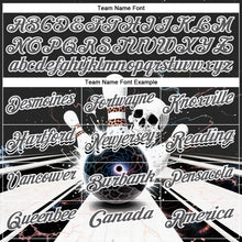 Загрузить изображение в средство просмотра галереи, Custom Steel Gray White 3D Galaxy Leopard Print Skull Bowling Performance Polo Shirt