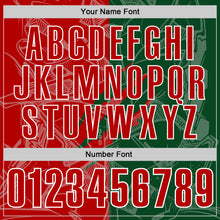 Laden Sie das Bild in den Galerie-Viewer, Custom Graffiti Pattern Red Green-White 3D Scratch Performance Polo Shirt