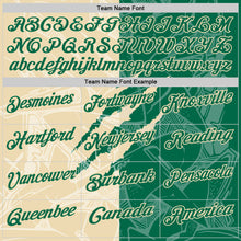 Загрузить изображение в средство просмотра галереи, Custom Graffiti Pattern Kelly Green-Cream 3D Scratch Performance Polo Shirt