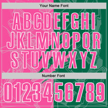 Загрузить изображение в средство просмотра галереи, Custom Graffiti Pattern Pink Kelly Green-White 3D Scratch Performance Polo Shirt