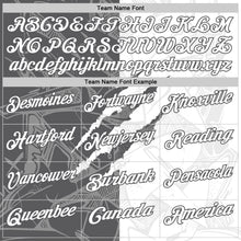 Laden Sie das Bild in den Galerie-Viewer, Custom Graffiti Pattern White-Steel Gray 3D Scratch Performance Polo Shirt