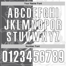 Laden Sie das Bild in den Galerie-Viewer, Custom Graffiti Pattern White-Steel Gray 3D Scratch Performance Polo Shirt