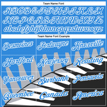 Laden Sie das Bild in den Galerie-Viewer, Custom Powder Blue Black Gray-White 3D Pattern Design Geometric Shapes Performance Polo Shirt