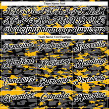 Load image into Gallery viewer, Custom Black Steel Gray Gold-White 3D Pattern Design Splash Performance Polo Shirt