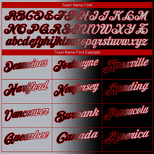 Загрузить изображение в средство просмотра галереи, Custom Black Gray-Red 3D Gradient Fashion Performance Polo Shirt