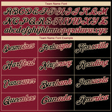 Load image into Gallery viewer, Custom Black Crimson-City Cream 3D Gradient Fashion Performance Polo Shirt