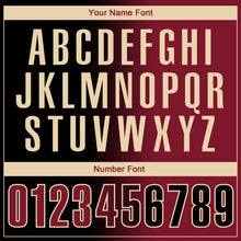 Load image into Gallery viewer, Custom Black Crimson-City Cream 3D Gradient Fashion Performance Polo Shirt