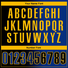 Load image into Gallery viewer, Custom Black Royal-Gold 3D Gradient Fashion Performance Polo Shirt