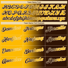 Load image into Gallery viewer, Custom Brown Gold-Cream 3D Gradient Fashion Performance Polo Shirt