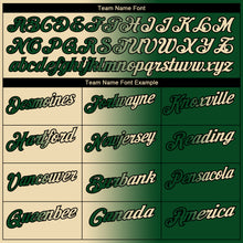 Load image into Gallery viewer, Custom Green Cream-Black 3D Gradient Fashion Performance Polo Shirt