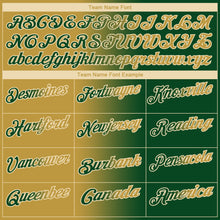 Загрузить изображение в средство просмотра галереи, Custom Green Old Gold-Cream 3D Gradient Fashion Performance Polo Shirt