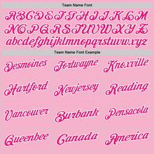 Загрузить изображение в средство просмотра галереи, Custom Light Pink Hot Pink-White 3D Pink Ribbon Breast Cancer Awareness Performance Polo Shirt