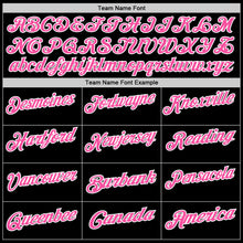 Загрузить изображение в средство просмотра галереи, Custom Black Pink-White 3D Pink Ribbon Breast Cancer Awareness Performance Polo Shirt