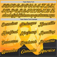 Laden Sie das Bild in den Galerie-Viewer, Custom Gold Black 3D Pattern Design Yellow Ribbon Bone Cancer Awareness Performance Polo Shirt