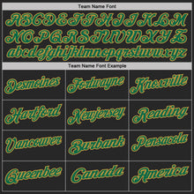 Charger l'image dans la galerie, Custom Black Kelly Green-Old Gold Digital Camo Two Tone Performance Polo Shirt